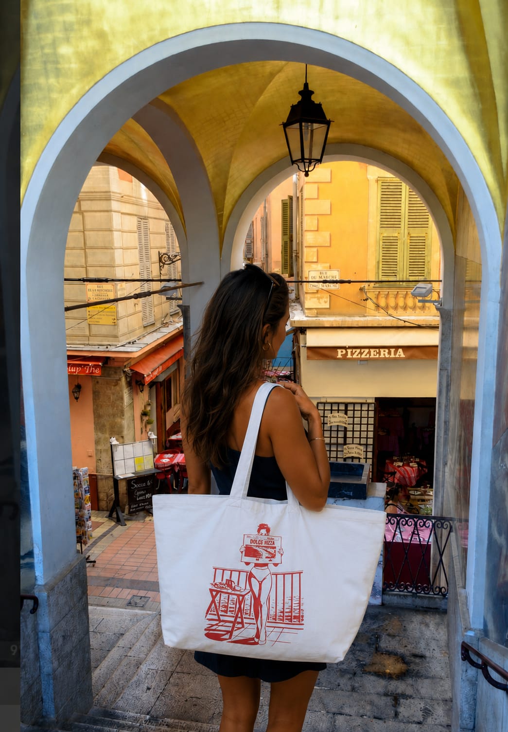 Tote Bag Riviera inspiré de Nice